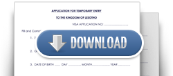 Application form for a visa.
